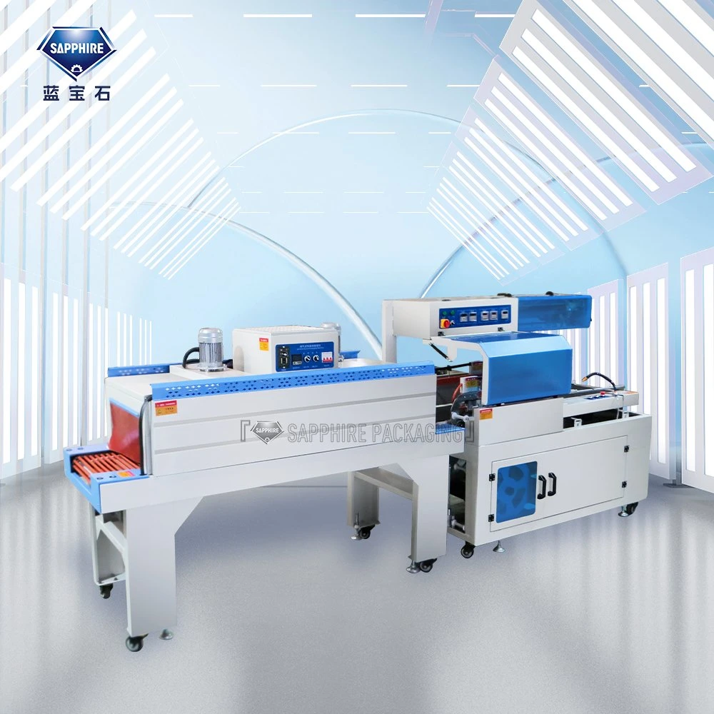 Shandong Sapphire Box máquina de embalaje automático máquina de embalaje PE/POF Película disponible