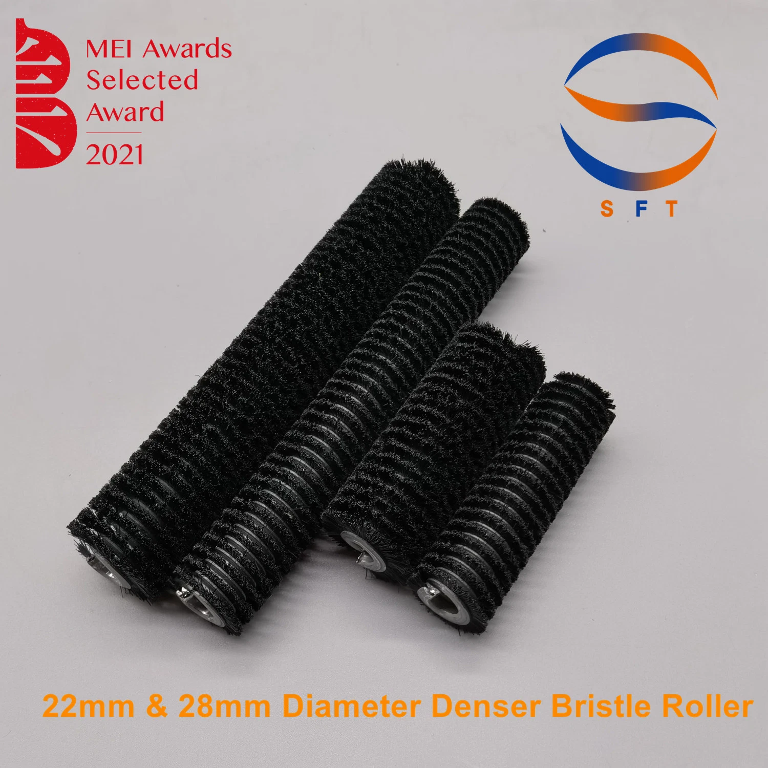 28mm Diameter Thicker Bristle Brush Rollers Construction Tools