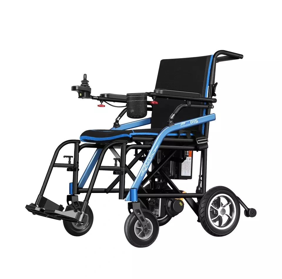 Lightweight Travel Electric Wheelchair with Lithium Battery