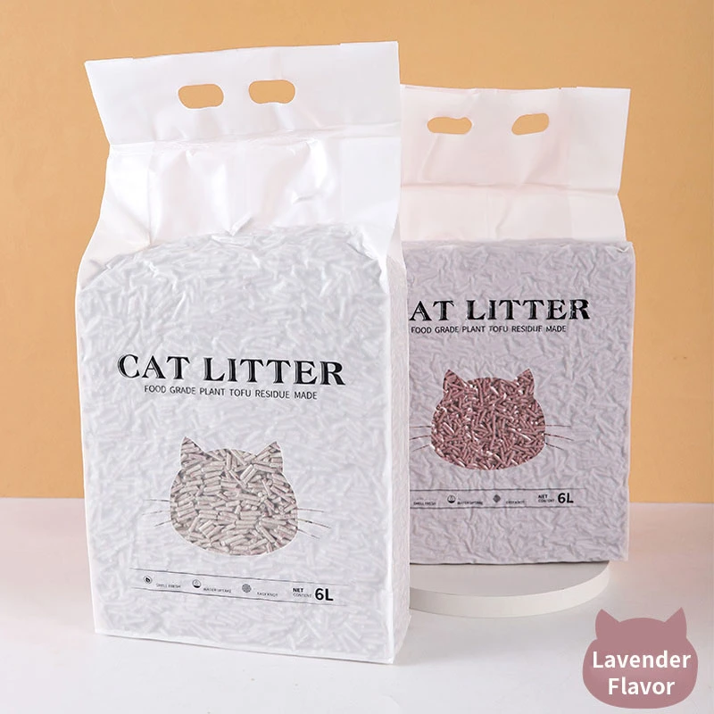 Pet Cleaning Product Reusable Naturally Fresh Crushed Deodorization Tofu Cat Litter Suppliers Sand Accessories