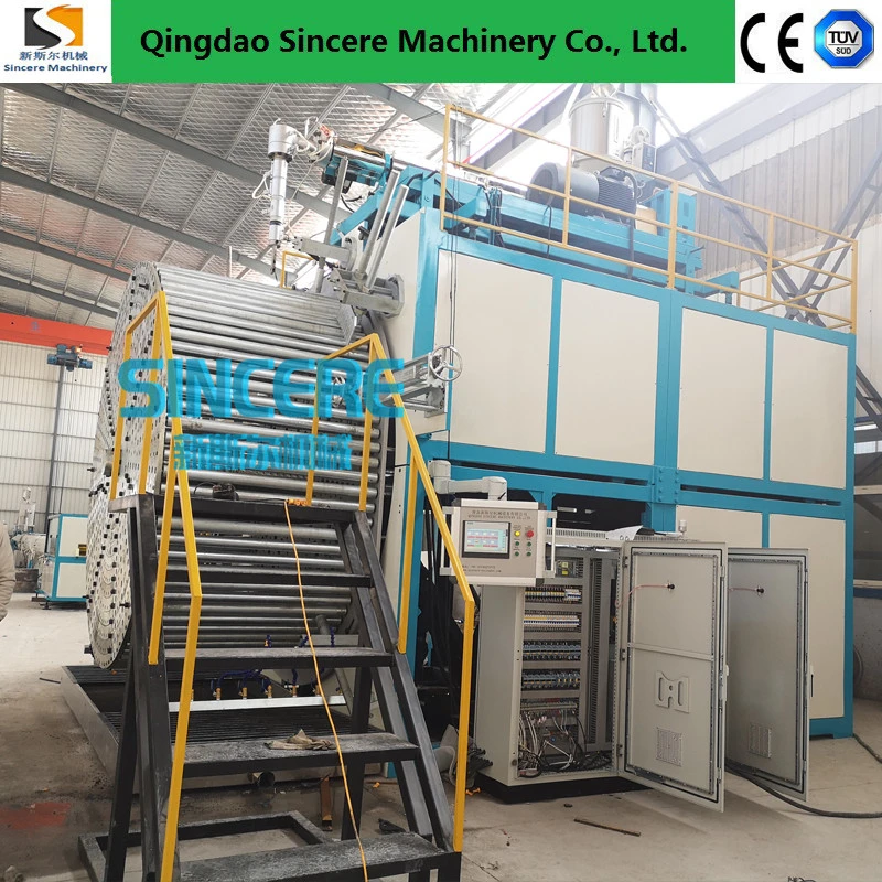 Plastic HDPE/PP/PPR/PVC/Pert Structural Hollow Double Wall Spiral Winding Sewer Corrugated Pipe Extrusion Manufacturing Production Machine Line