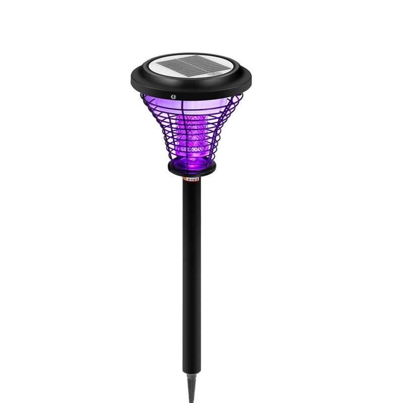 Solar Electric tueur de moustiques pour le jardin extérieur moustique Rechargeable lumière intelligente de l'ampoule voyant de contrôle des moustiques piège Killer