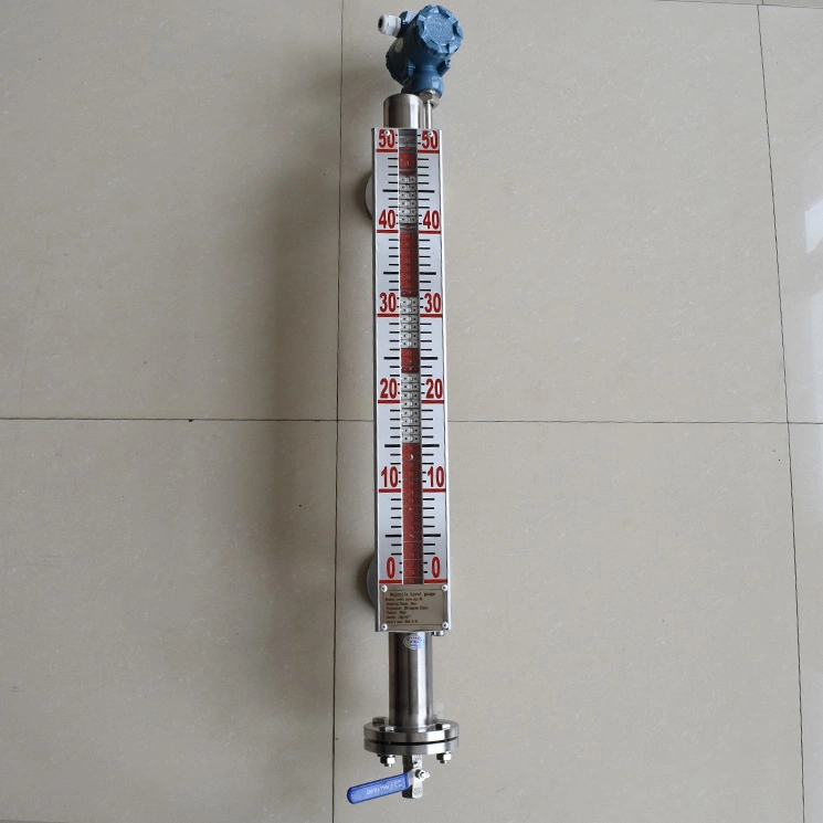 Hot Sale PP PVC Magnetic Float Level Gauge Sensor Switch / Controller Used in Power Plant