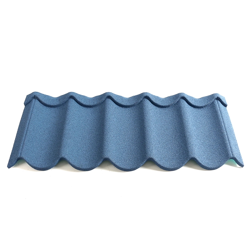 Economic High quality/High cost performance  Color Stone Coated Metal Roofing Tile / Roof Building Material Price