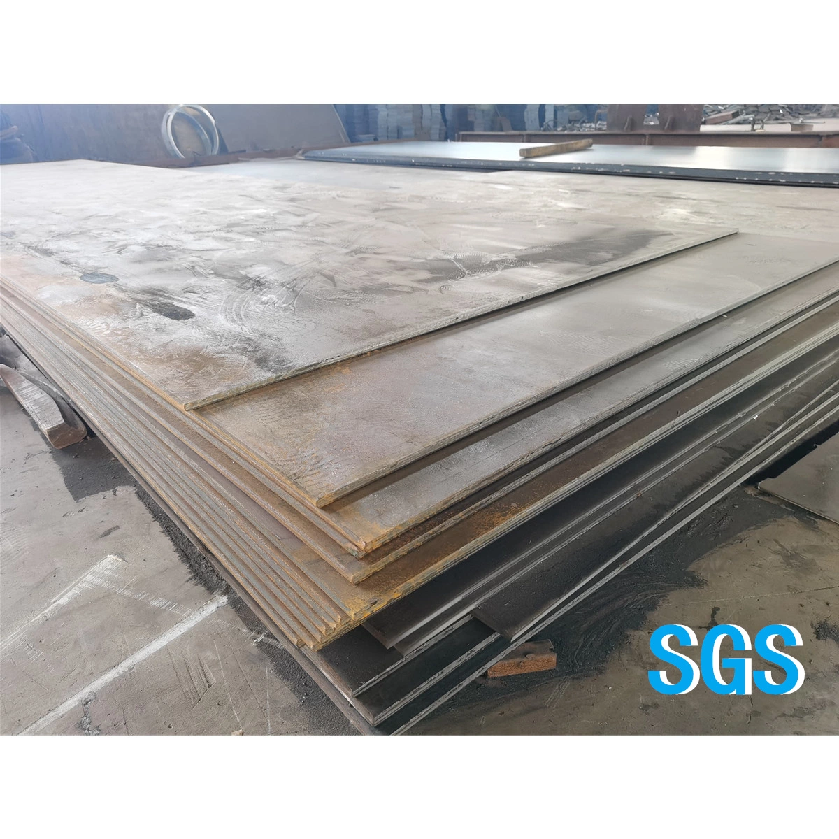 Aleación de acero laminado en caliente de materiales suaves de la placa de la hoja de aceitado en escabeche SAE A36/Saph/SS400 Carbon Blackface bobinas de acero 610L de autopartes y materiales de construcción