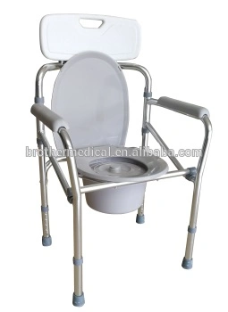 Stahl ISO zugelassen Bruder Medical Standard Verpackung Transfer Rollstuhl Toilette Sitz