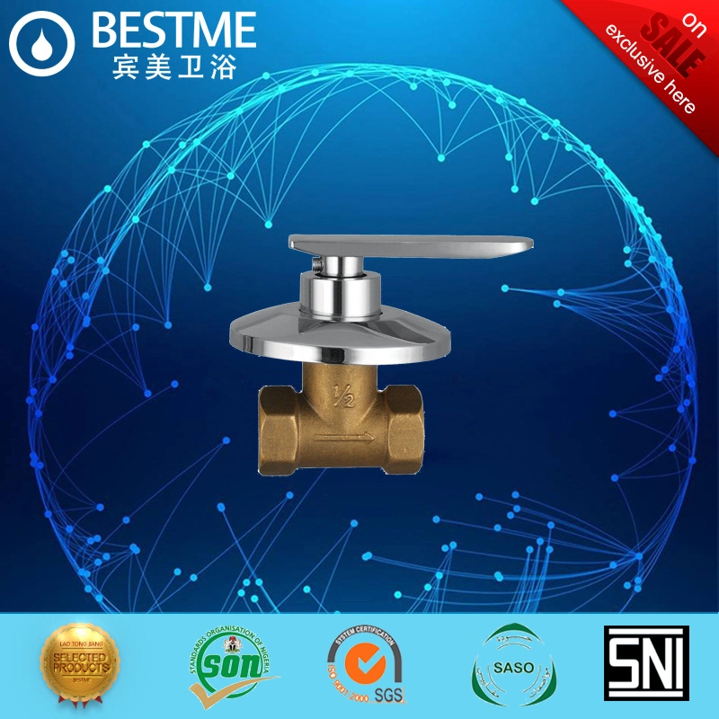 Long Neck Control Valve for Bathroom Water Pipe (BF-G3-1/2A)