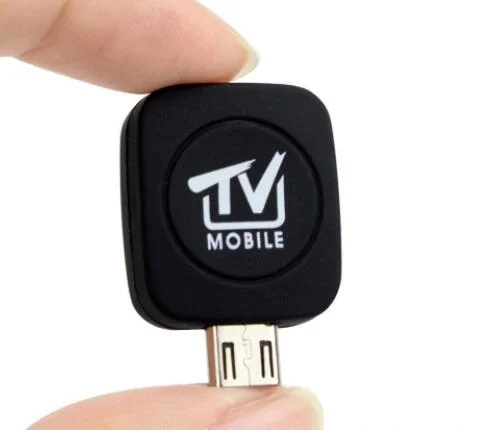 Micro USB 2.0 Mobile Watch ISDB-T Pad TV Tuner Stick with Antenna