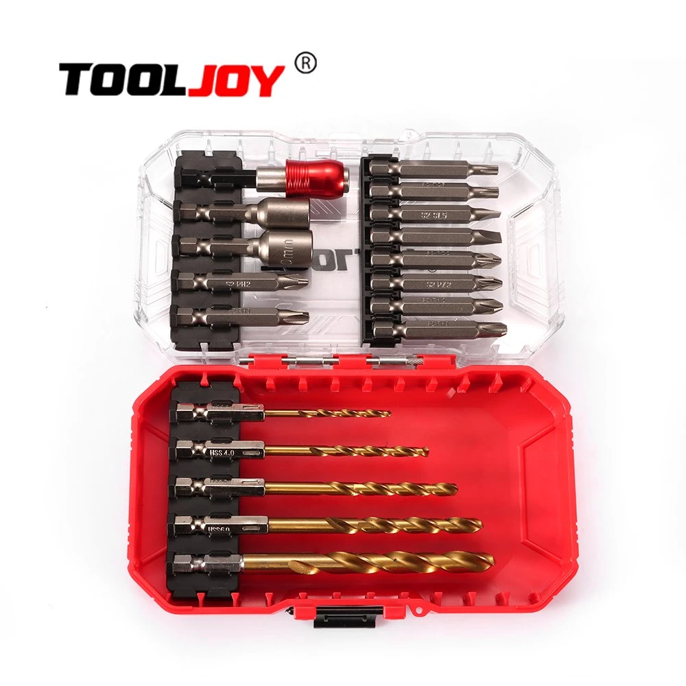 S2 Steel 42PCS Hex Impact Bits Screwdriver Drill Bit Set