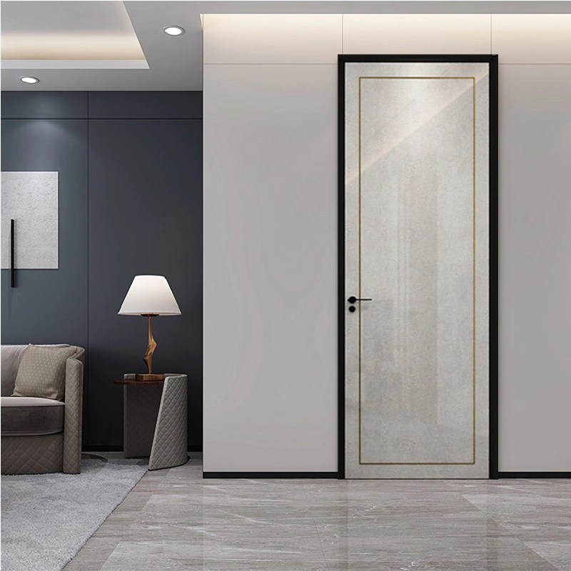 WPC Door Waterproof Eco-Friendly Israel Wooden Plastic Hollow Door