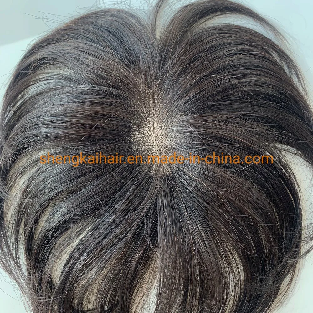 Wholesale Premium Full Handtied Human Hair Synthetic Hair Pieces for Women