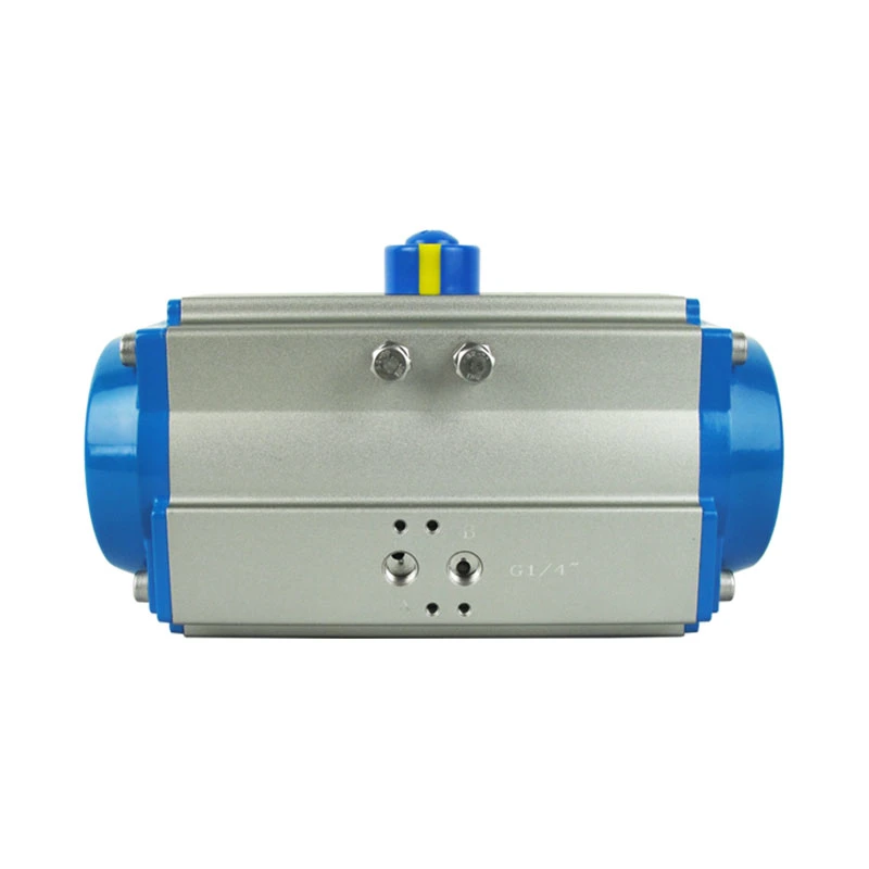 Aluminum Alloy Chemical Industry Rack and Pinion Pneumatic Actuator at -125