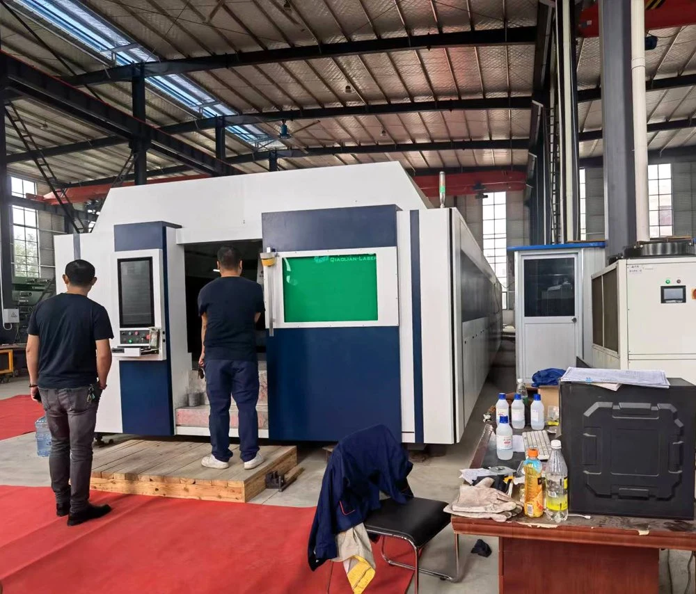 Mesa dupla CNC Metal fibra Laser Cutting Machine preço 6kw 12 kW 15 kW 20 kw 30 kw 40 kw 60 kW 80 kW para venda