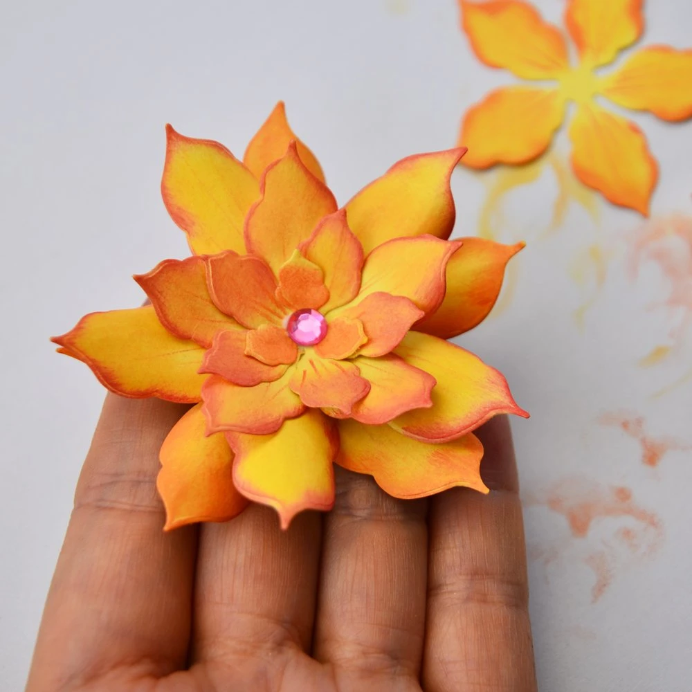 3D Paper Flower Scrapbooking Metal Die Cuts, Cutting Dies for Greeting Card Gift Packing Home Decoration Cardmaking