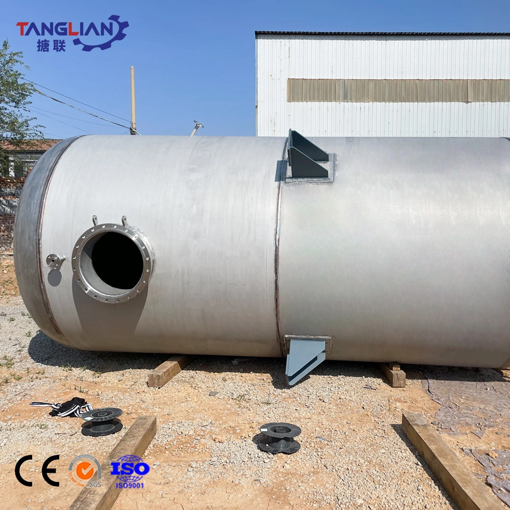 Tanglian Grupo SS304 SS316 Vertical horizontal tanque de almacenamiento de acero inoxidable