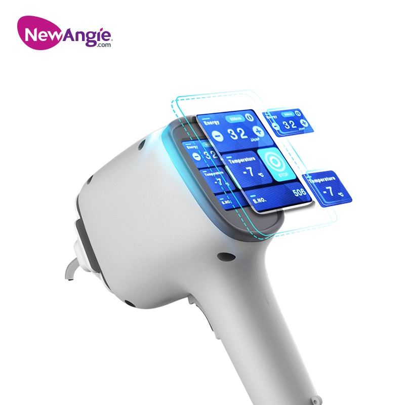 3 Wavelength 1064 755 808nm Machine Portable 800W Beard Chest Arm Hair Removal 20000000 Shots