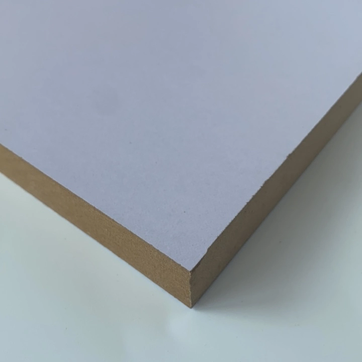 Solid Color Wood Grain 4*8 Melamine MDF Single-Layer Structure Boards 1220X2440mm