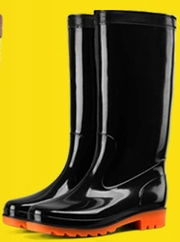 Good Quality Professional Industrial PVC Material Waterproof Safety Rain Boots