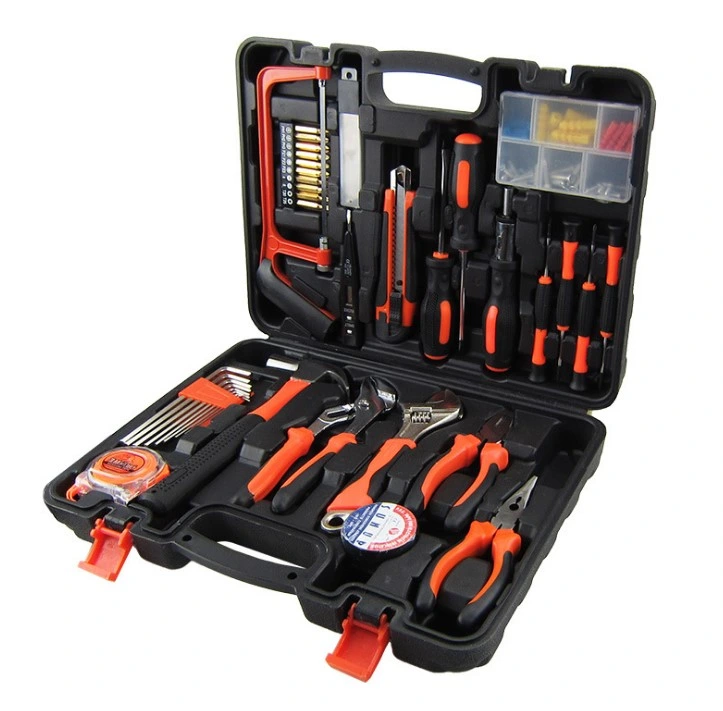 Household Tool Set 38 PCS Hardware Tool Set Multi-Functional Combination of Tools Hammers Pliers Saws Screwdrivers Wrenches