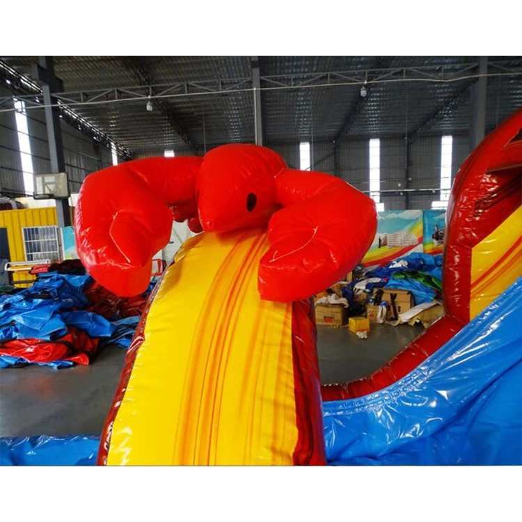 Outdoor Park Big Lobster Inflatable Bouncer Slide for Wholesale/Supplier