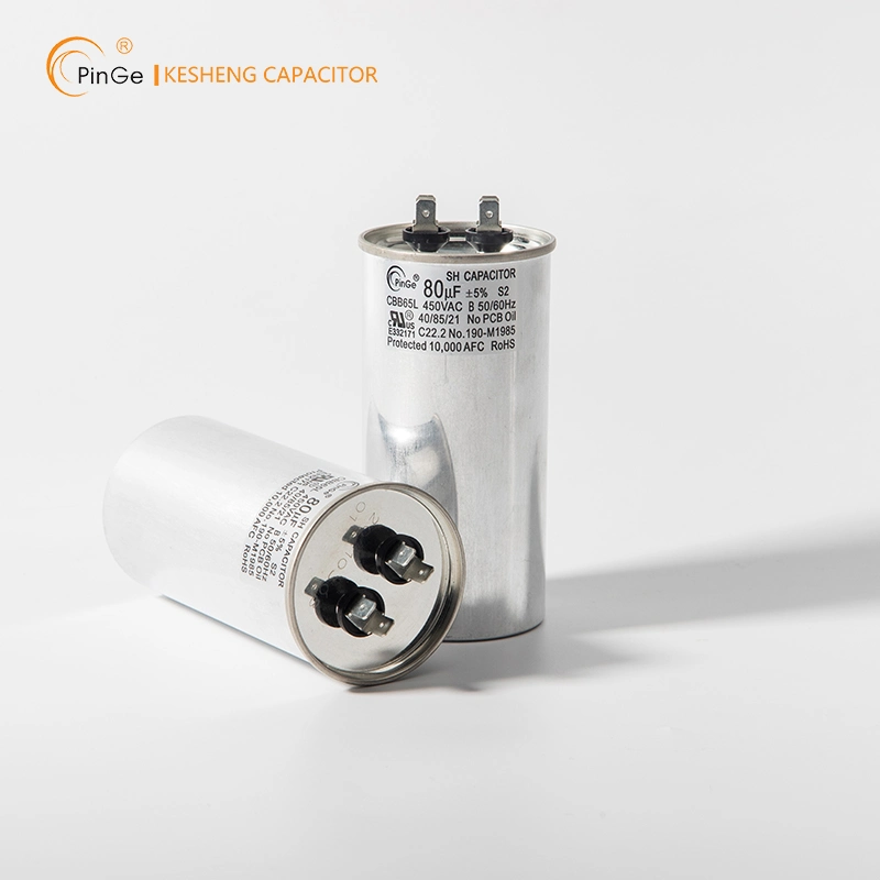 Ks Pinge Made in China High quality/High cost performance  Cbb65 AC Motor Start 40UF 450VAC Air Conditioner Capacitor