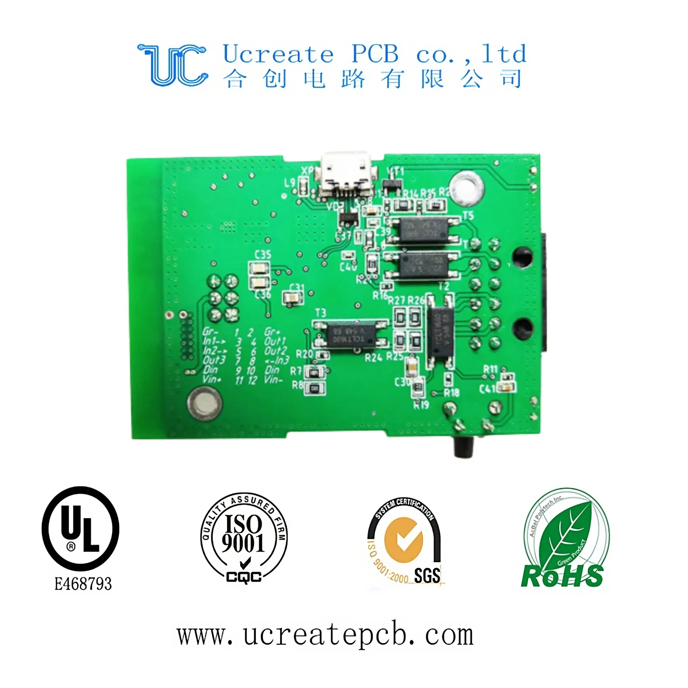 Fr4 PCB for Sine Wave Inverter with Multilayer