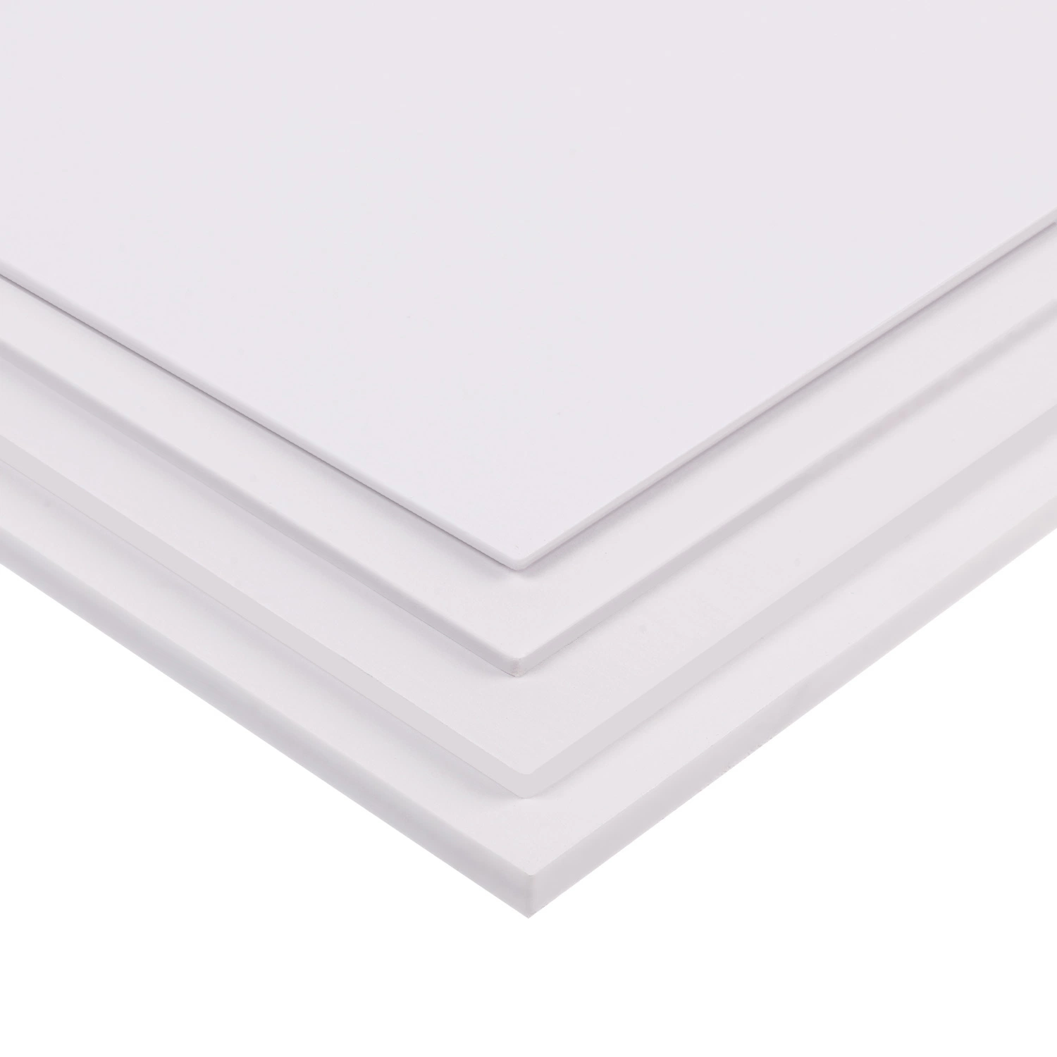 Solid PVC Foam Sheet UV Printing Advertising Signage Display Waterproof Fireproof High Density Rigid Red PVC Board