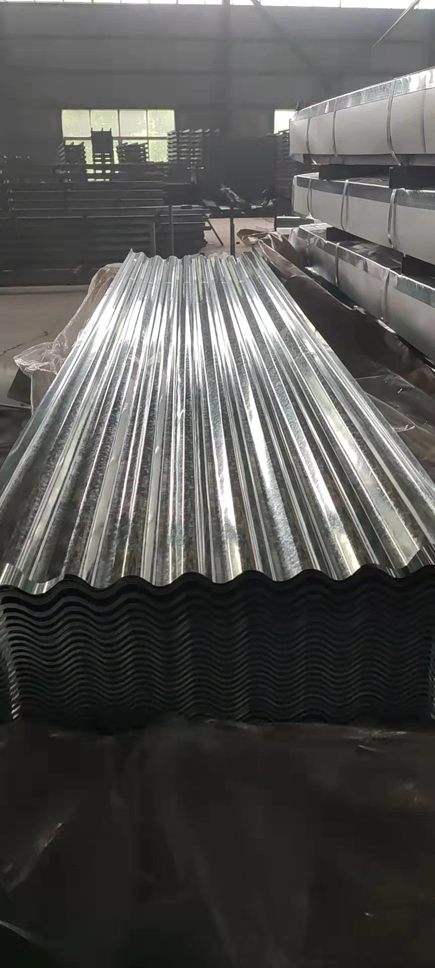 Gauge24G26g28g30g32 Hot Dipped Cold Rolled Regular Spangle Z40/60/80/150/275g Galvanized Zinc Coated Steel Zinc Coating Iron Sheet Gi Metal Roofing Sheet