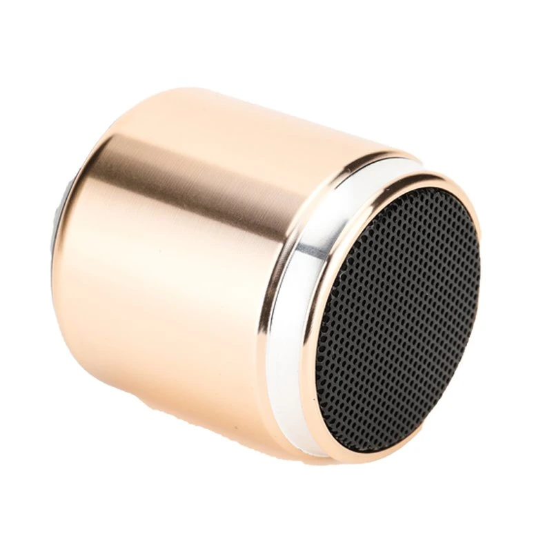 Free Sample Custom Colorful Metal Pocket Mini Speaker Wireless Outdoor Mini Bluetooth Speaker