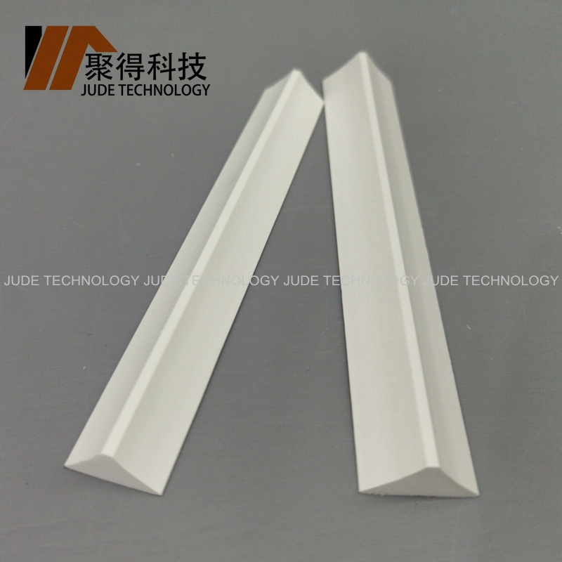 White Colour Yellow Customized PVC Plastic Chamfer Foam Fillet