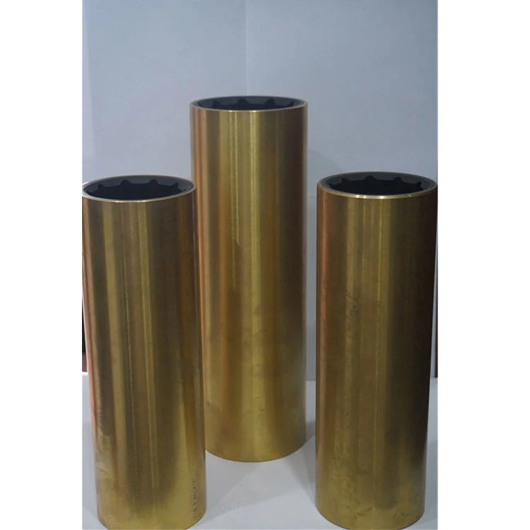 Marine Customizable Brass Type Bronze Type Water Lubrciated Rubber Sleeve Bearing with Different Sizes