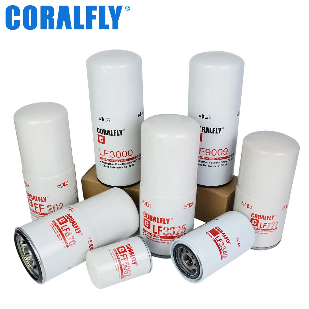 Coralfly OEM ODM Truck Diesel Engine Fuel Filters FF5272 for Cat Fleetduard Filters FF5272