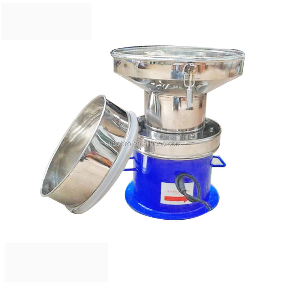 All Stainless Steel Small Type Household Rotary Vibrating Sifter