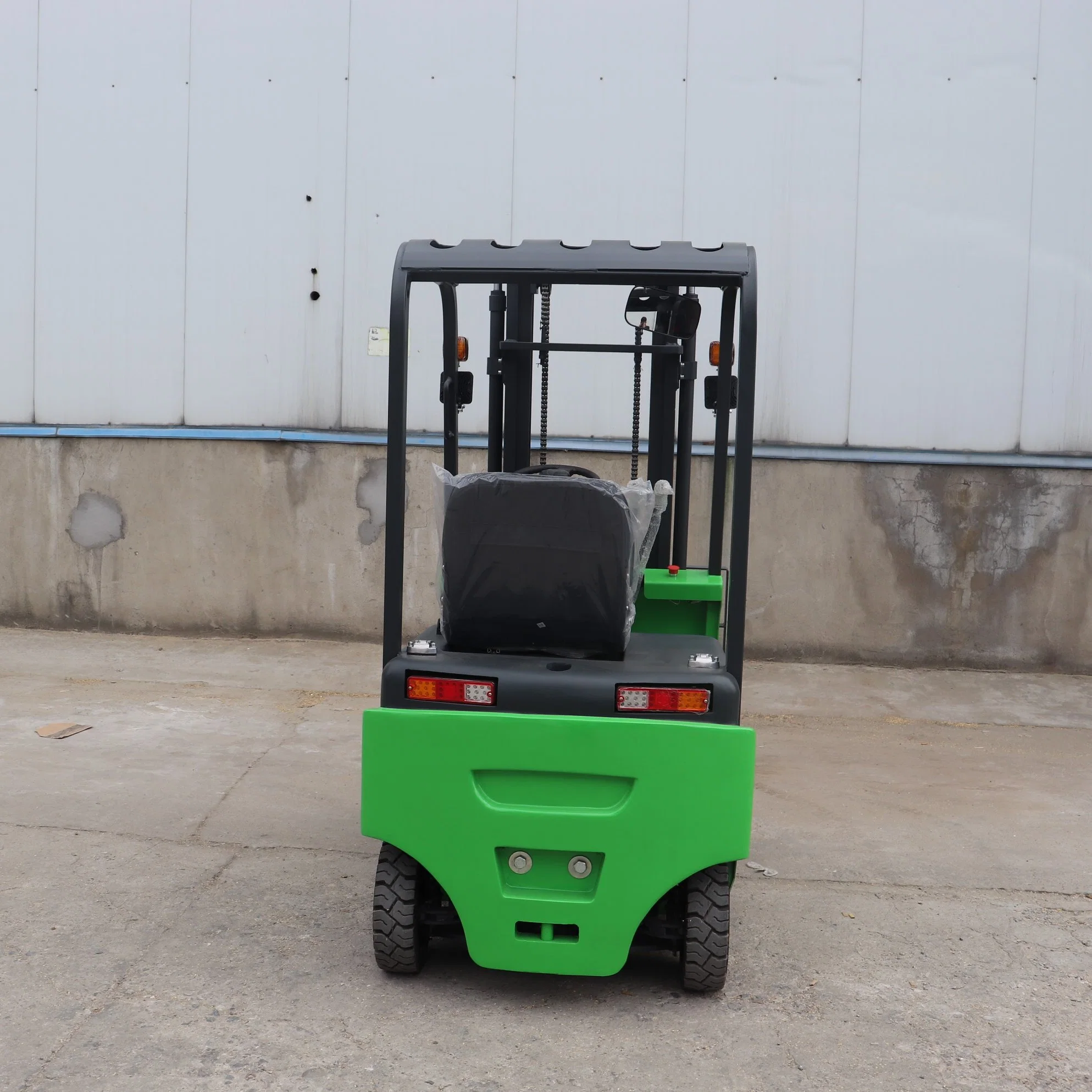 1ton 1000kg Lifting Height 5000mm 5m Four Wheel Battery Operated Mini Electric Forklift Equipment