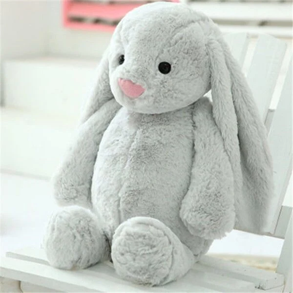 Cute macio Stuffed Animal Rabbit Plushie peluche Toy Easter Bunny Brinquedo