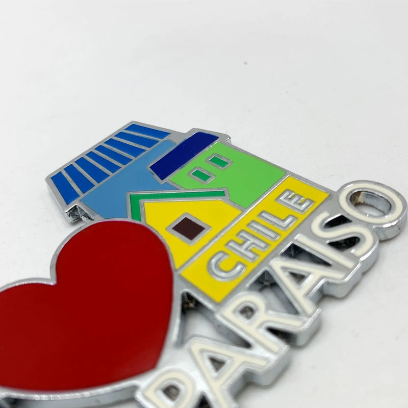 Chile Souvenir House Metal Magnet Gifts Fridge Zinc Alloy Magnet