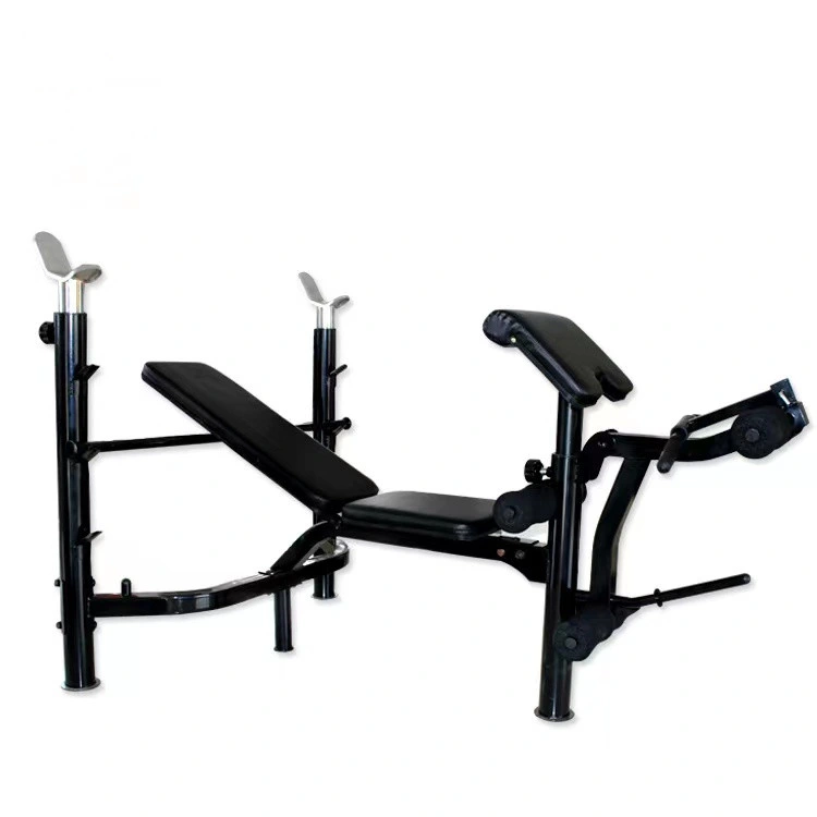 Home Gym Fitness Equipment Barbell Bed Weightlifting Bed Bench Equipment Weight Bench Set Light Sport Machine