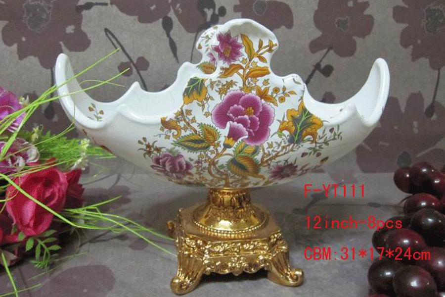 American Gold-Plated Ceramic Crafts Custom American Home Decorations