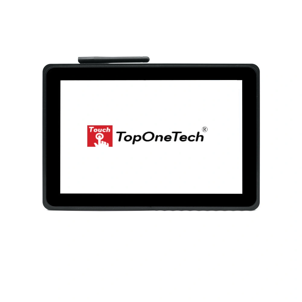 Tous les industriels de 7 pouces dans un ordinateur PC avec châssis ouvert Pcap Multi Touch Écran FHD ips Écran LCD du panneau Linux Windows OS Android Ordinateur avec antenne WiFi
