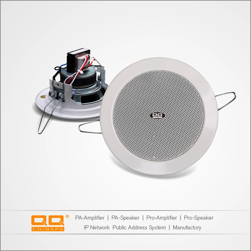 Lth-807 2.5 Inch 6W Iron 70V 100V Multimedia Wall Mount PA Ceiling Speaker Factory