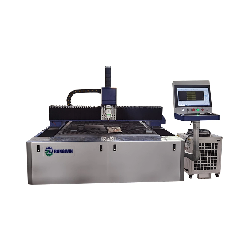 Acero Hierro Metal CNC Fibra Laser máquina de corte con Raycus Láser