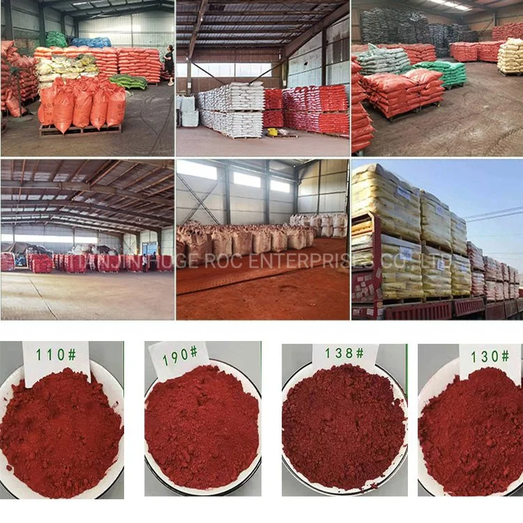 Manufacturer Good Quality Fine Powdered Color Colorant Good Disperse Cement Paint Iron Oxide Fe2o3 Red Inorganic Pigment