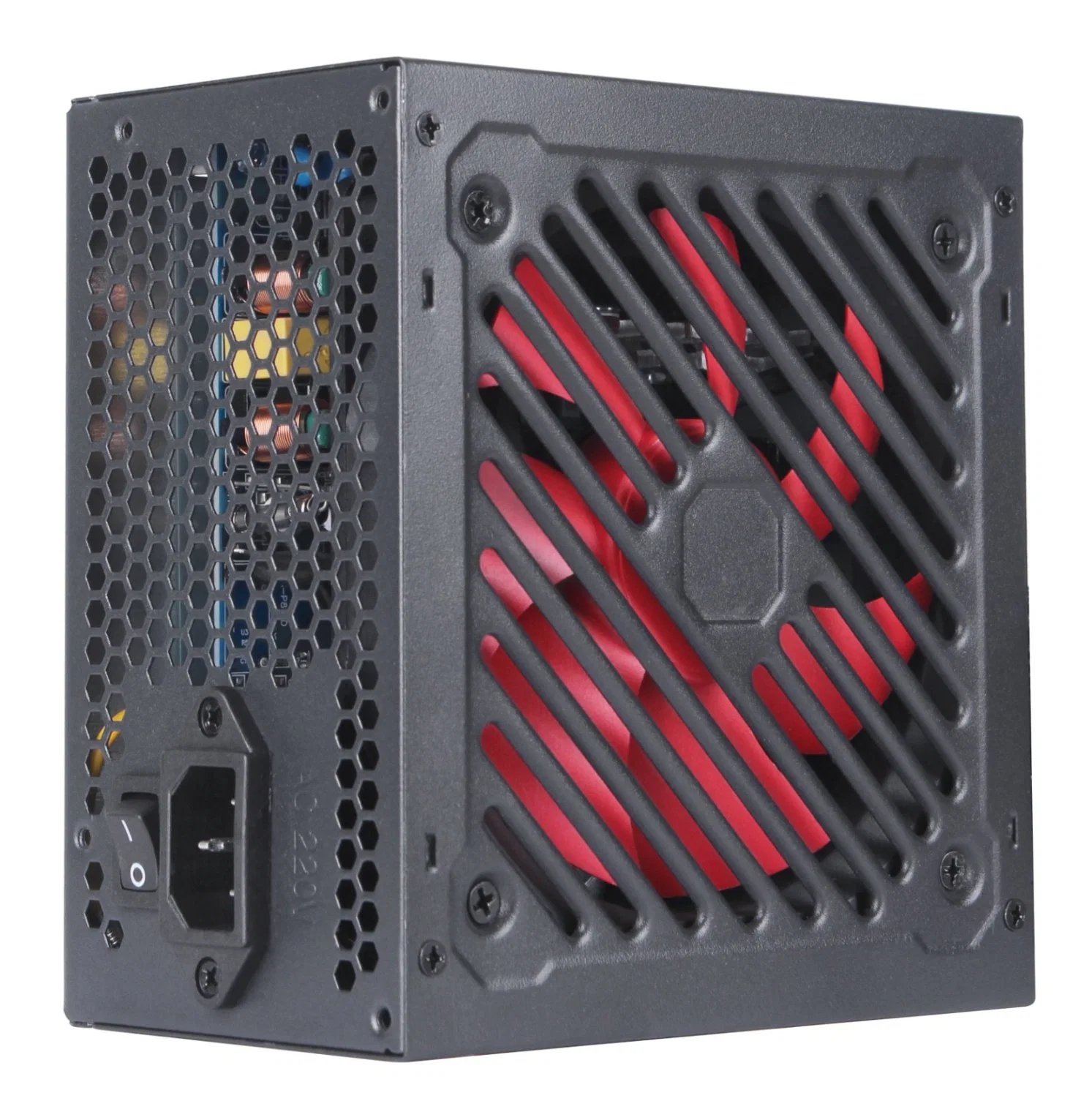 Computer Parts ATX Power Supply Red Fan PSU Gaming Power Supply PC Power Supply