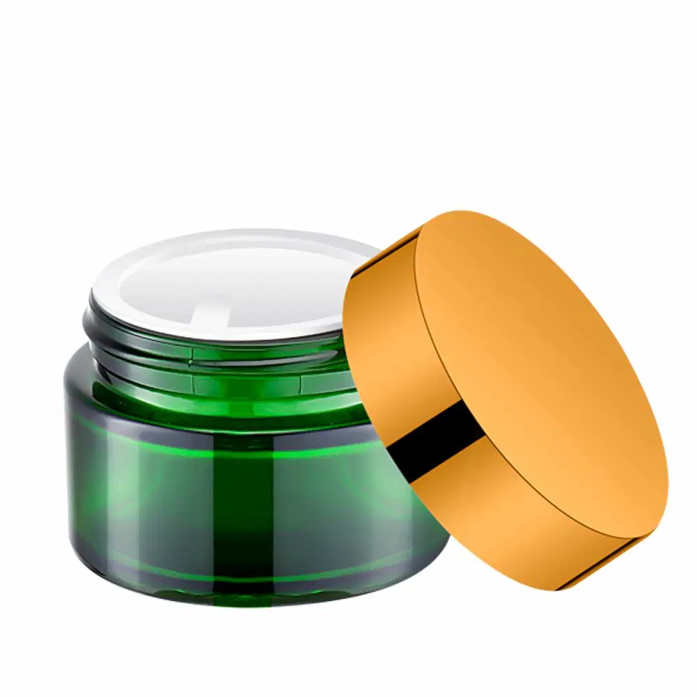 Green Color Glass Personal Care Mason Jars with Lids Wholesale/Supplier