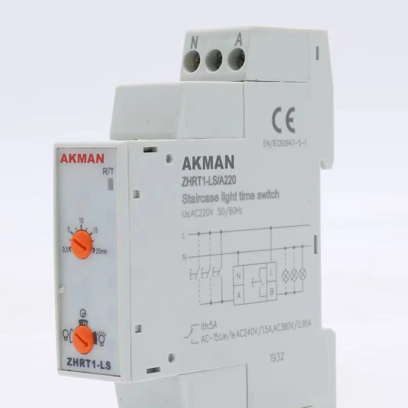 AC110V AC220V 50/60Hz DIN Rail Mounting Delay on Delay off Time Relay Timer