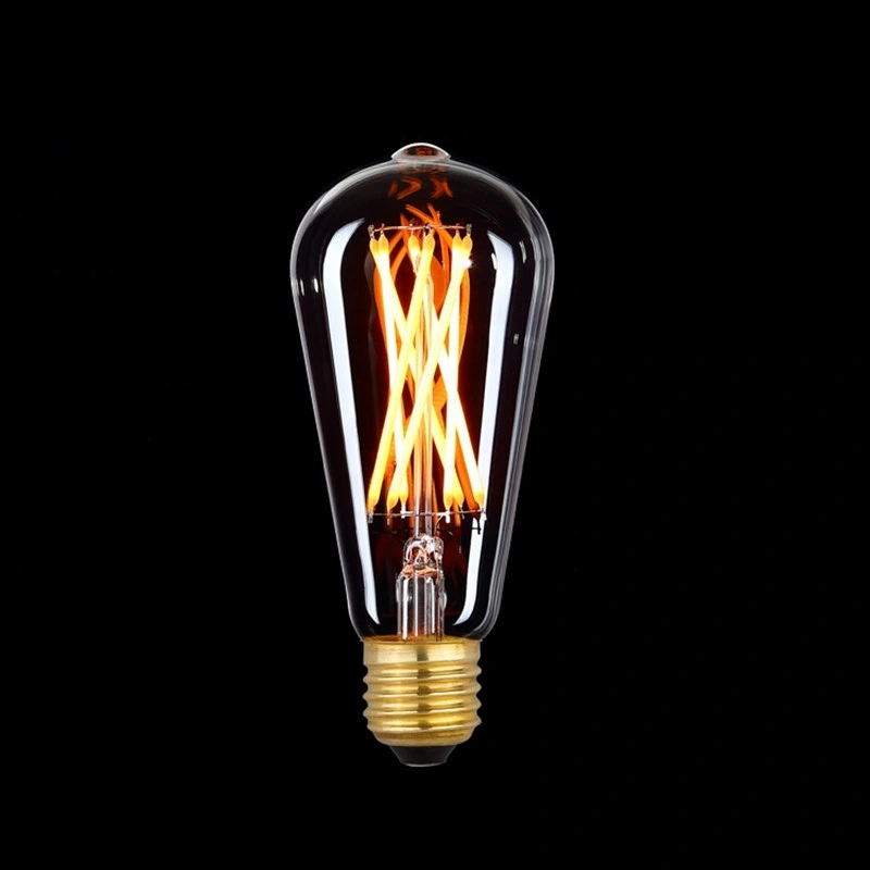 Dimmable St6 12W Vintage LED Edison Bulbs Filament Light Bulb