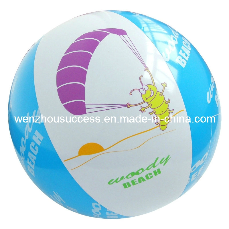 Ballon de plage gonflable en PVC