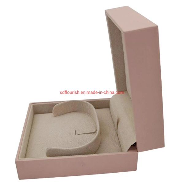 Boîte cadeau en carton solide laminé mat pour bijoux