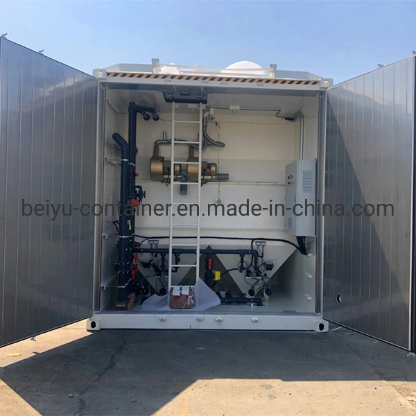 Water Treatment Shipping Container for environmental Protection