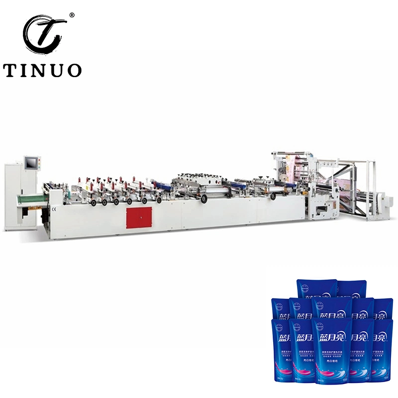 Price Automatic Heavy Duty Multi-Function Laminated Bag Making Machine and Single Sheet Film Doypack Bag